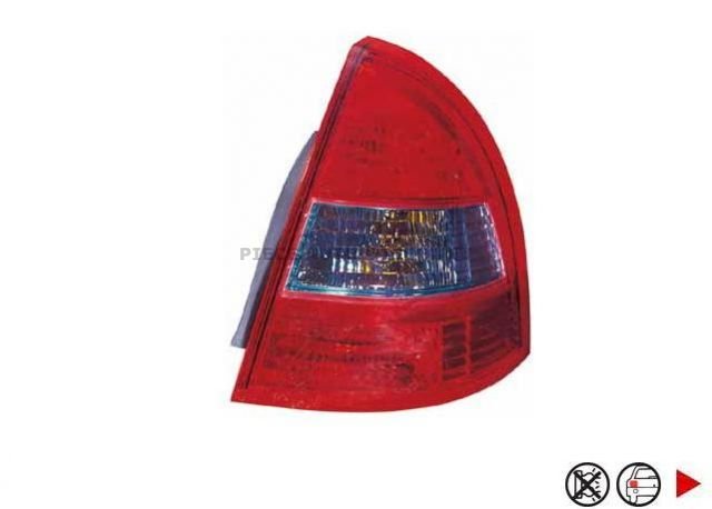 Acessar a peça Farolim traseiro exterior direito [Berlina].