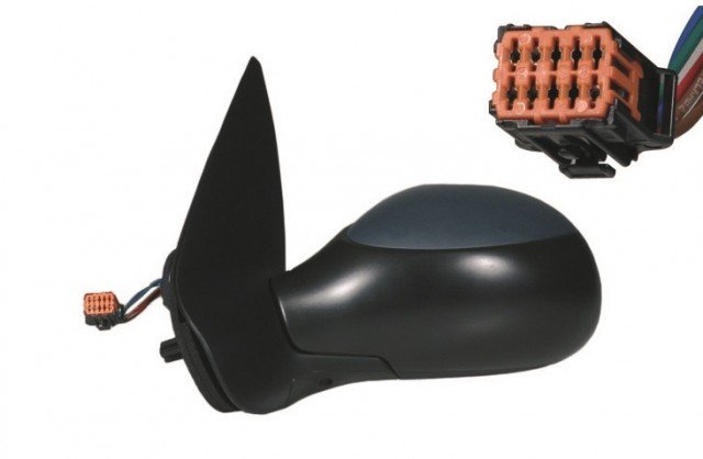 Acessar a peça Espelho retrovisor elétrico esquerdo, aquecido, preparado, asférico (5 pinos) (a partir de 2003)