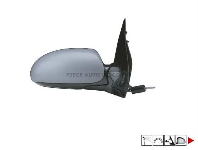 Acessar a peça Espelho direito mecânico, convexo, preparado