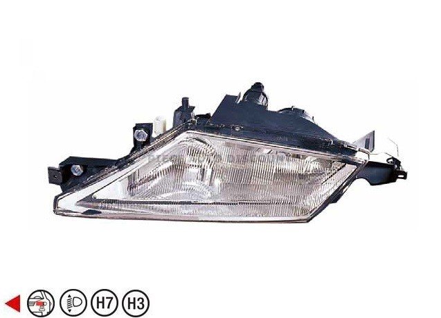 Acessar a peça Farol esquerdo h7+h3