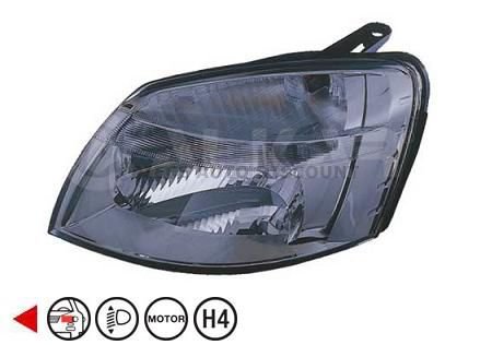 Acessar a peça Farol esquerdo H4