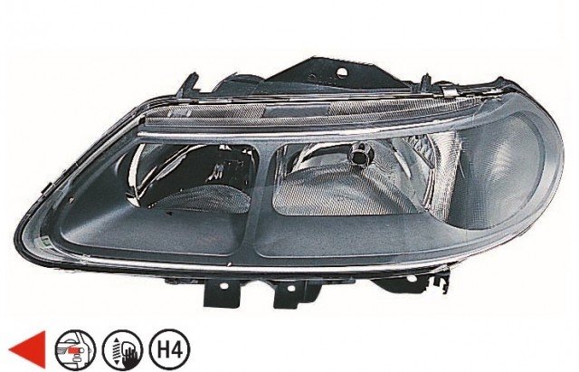 Acessar a peça Farol esquerdo eletrico h7+h7+py21w+w5w