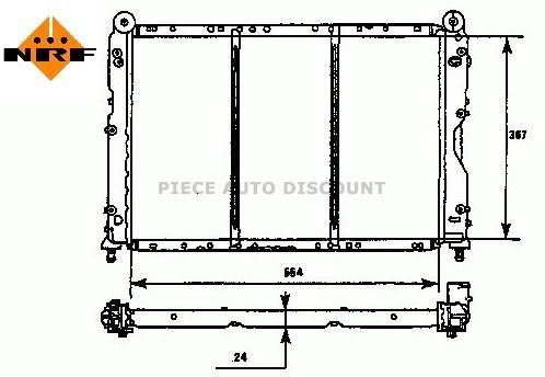 Acessar a peça Radiador 1.6l-1.8l-2.0l-1.9l td - jtd