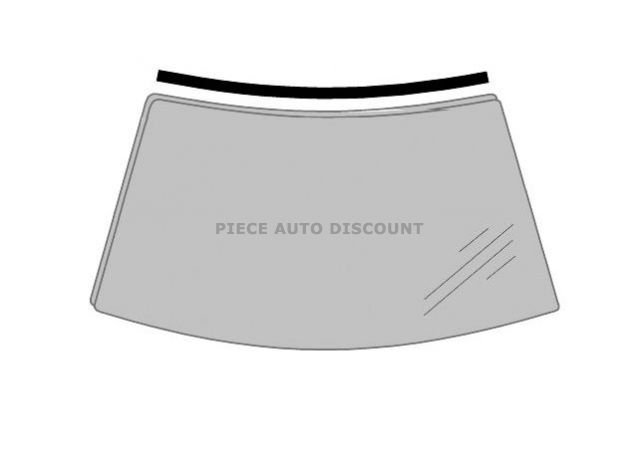 Acessar a peça Friso para-brisas superior