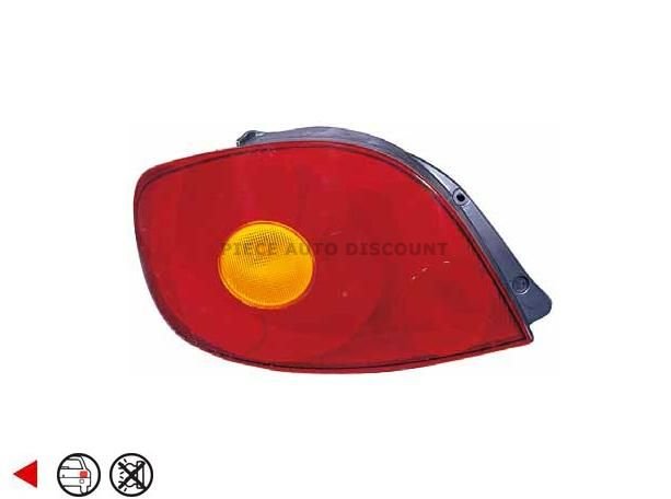 Acessar a peça Farolim traseiro esquerdo