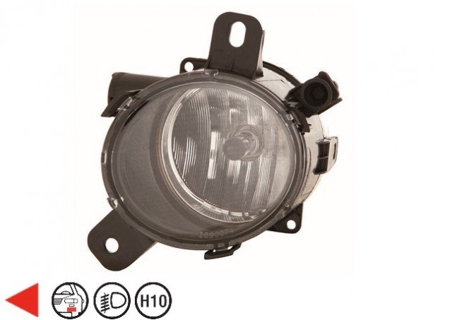 Acessar a peça Projetor de nevoeiro esquerdo