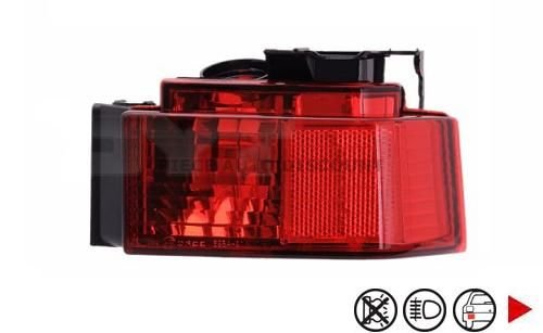 Acessar a peça Pisca de nevoeiro tras direita