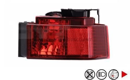 Acessar a peça Pisca tras nevoeiro direita/escuro