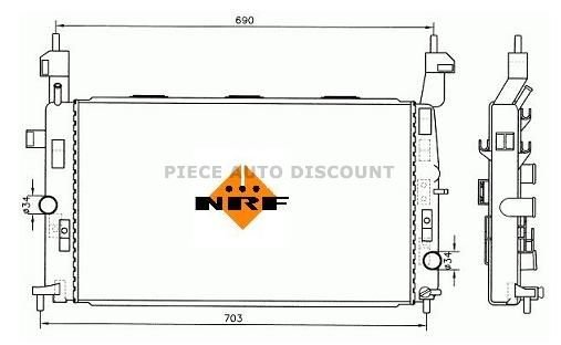 Acessar a peça Radiador 1.7l dti