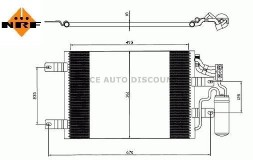 Acessar a peça Condensador de climatização 1.6l turbo - 1.3l cdti - 1.7l cdti
