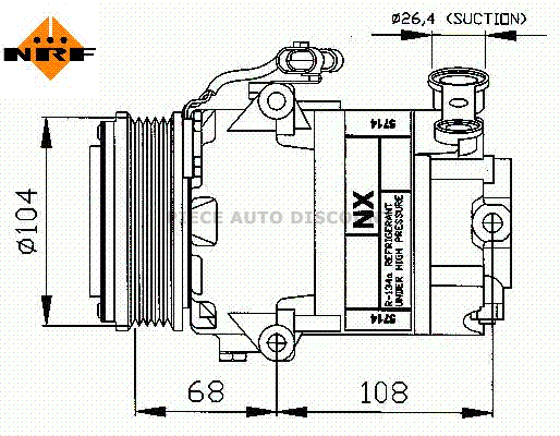 Acessar a peça Compressor de climatização 1,6l - 1,6l 16v - 1,8l