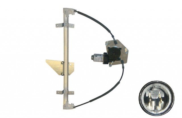 Acessar a peça Elevador vidro frontal esquerdo eletrico com motor não confort 2 portas 2 pins