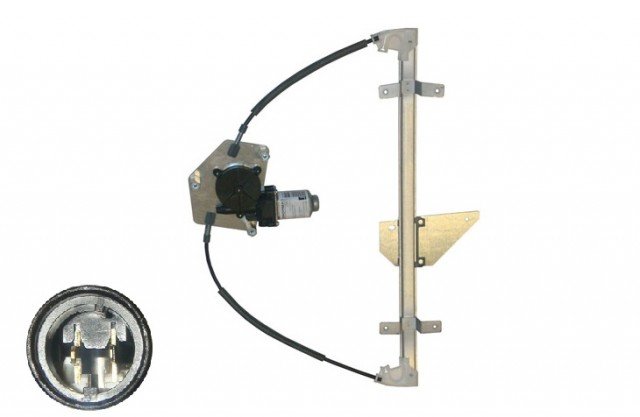 Acessar a peça Elevador vidro frontal direito eletrico com motor não confort 2 portas 2 pins