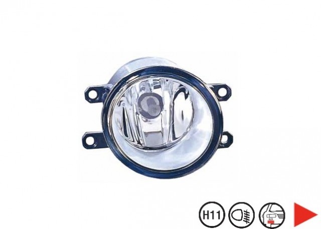 Acessar a peça Farol nevoeiro direito h11