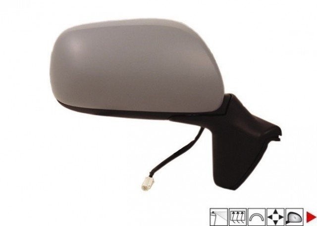 Acessar a peça Espelho direito eletrico, convexo, termico, preparado