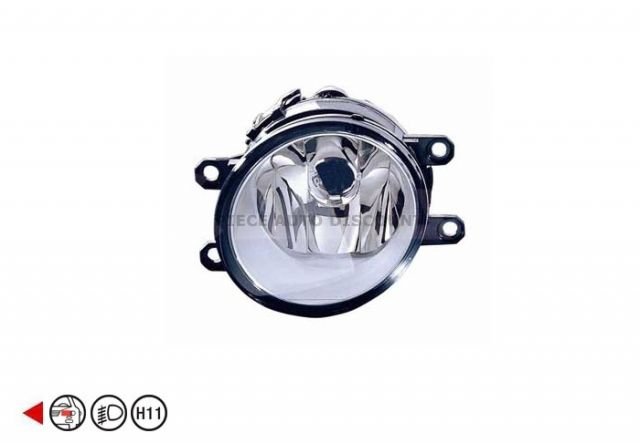 Acessar a peça Projetor de nevoeiro esquerdo h11 07->