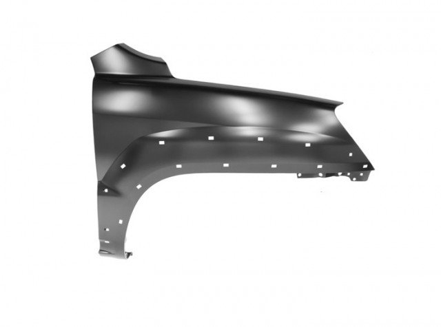 Acessar a peça Guarda lama frente direita com buracos friso com buracos aba guarda lama