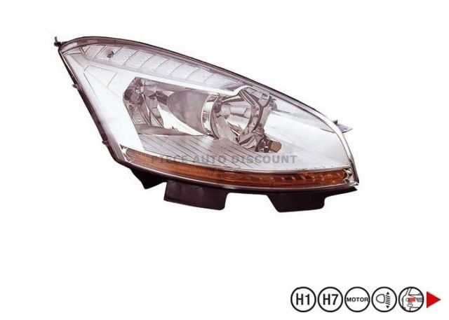 Acessar a peça H1+H7 farol direito