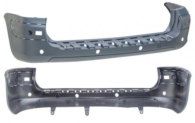 Acessar a peça Para choques traseiro preparado com buracos sensores estacionamento familiar