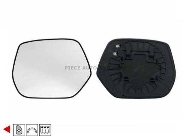 Acessar a peça Cristal com soporte esquerdo,convexo, termico