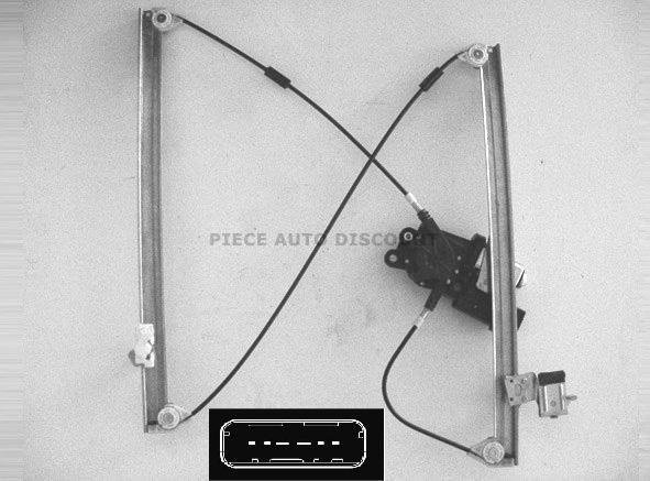 Acessar a peça Vidro elétrico da porta esquerda [conforto]