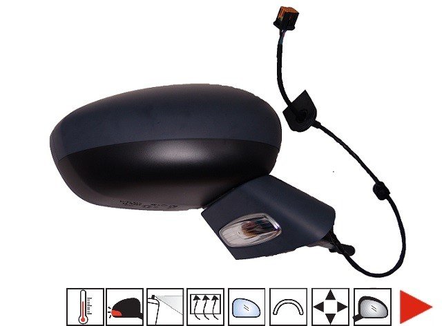 Acessar a peça Espelho dir. eletr.,conv,azul,term.,preparado,pisca,sondatemperatura,9pins,base preparado