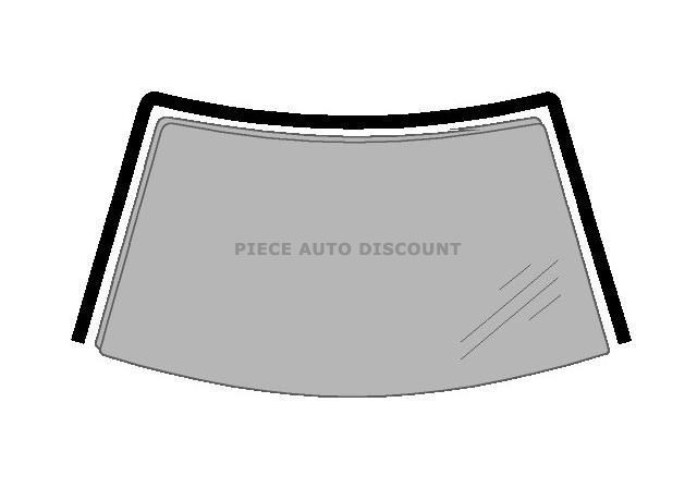 Acessar a peça Friso para-brisas en u