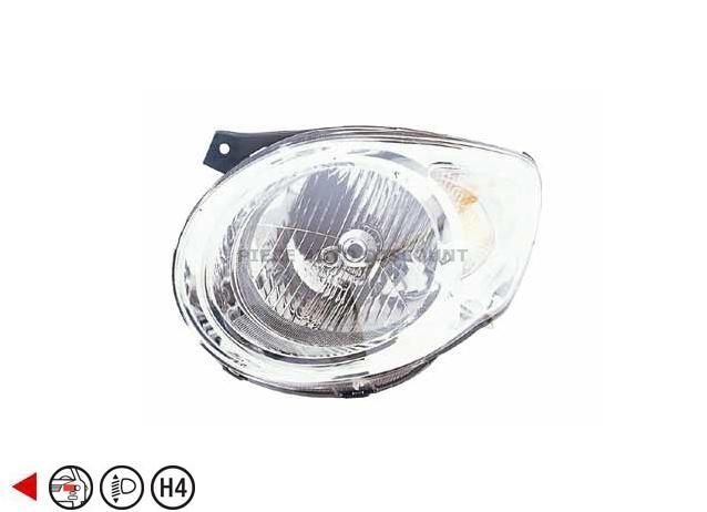 Acessar a peça Farol elétrico esquerdo h4