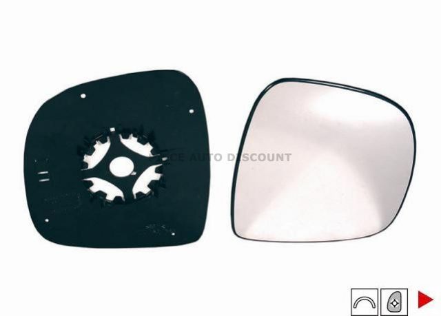 Acessar a peça Vidro com suporte direito (Vito)