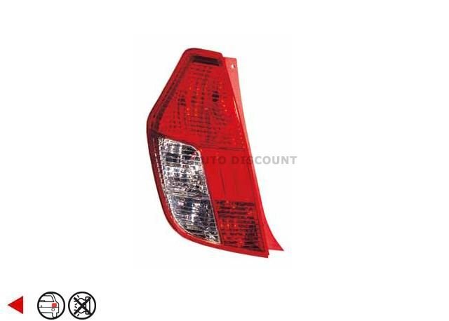 Acessar a peça Luz tras esquerda da berlina