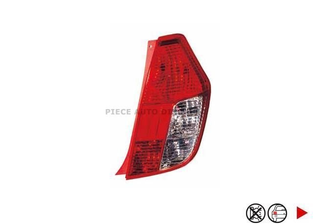 Acessar a peça Luz tras direita da berlina