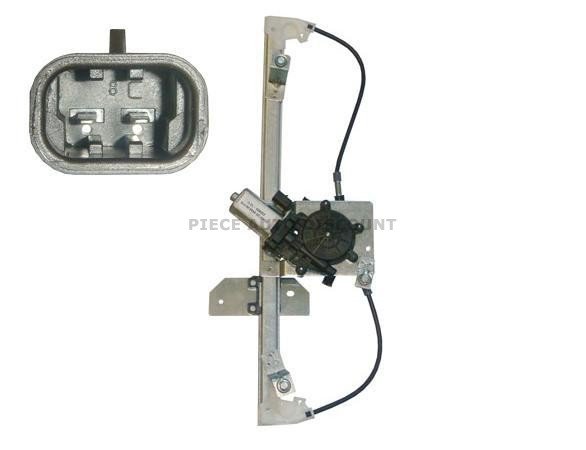 Acessar a peça Elevador vidro frente esquerdo eletrico com motor não confort 4 portas 2 pins