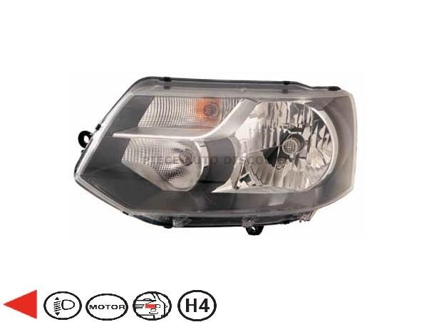 Acessar a peça Farol esquerdo h4