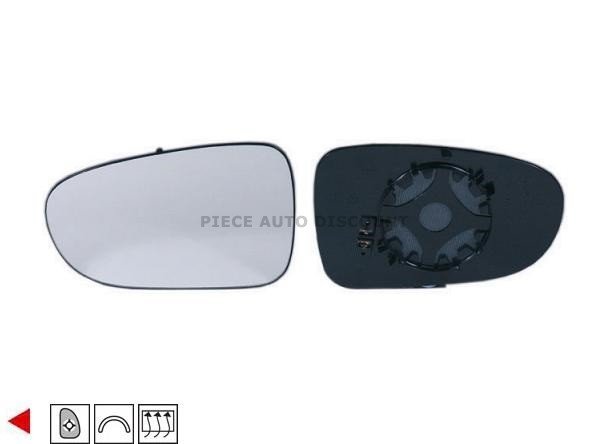 Acessar a peça Vidro + suporte do espelho retrovisor esquerdo térmico