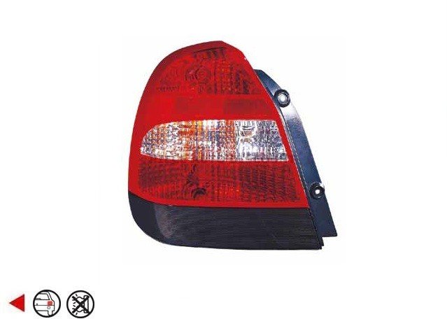 Acessar a peça Farolim traseiro esquerdo 4p