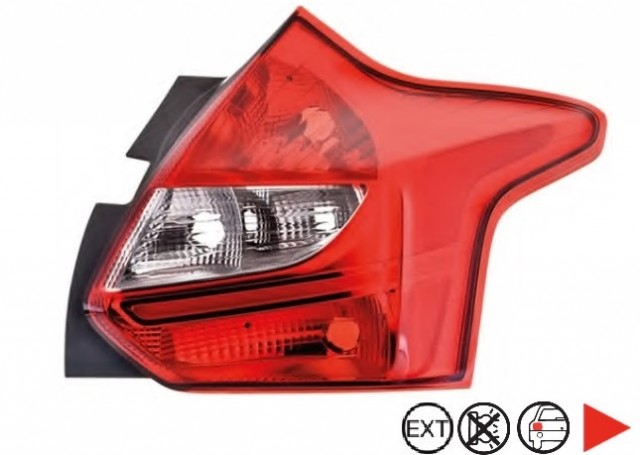 Acessar a peça Farolim traseiro exterior direito 5ptes [Automóvel de turismo].