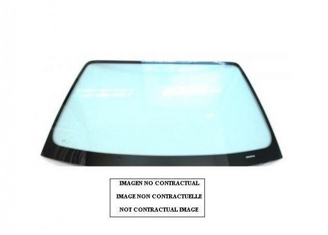 Acessar a peça Para-brisas verde serigrafia modificada base espelho sensorchuva/luz janela