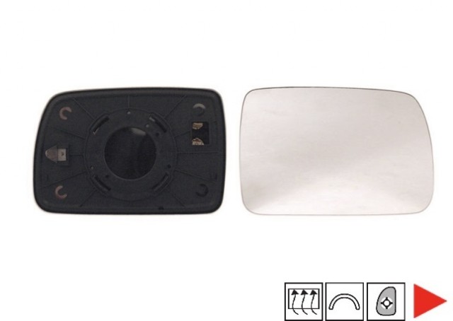 Acessar a peça Vidro com suporte direito convexo, termico