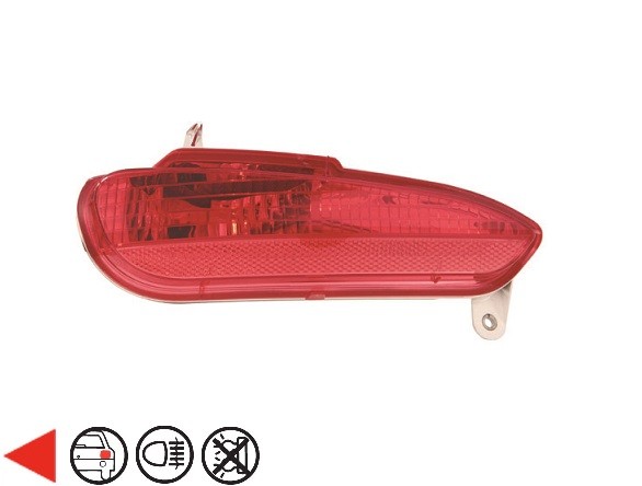 Acessar a peça Farol nevoeiro traseiro esquerdo