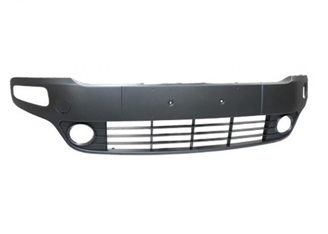 Acessar a peça Friso central para choques frente preta com buracos nevoeiro