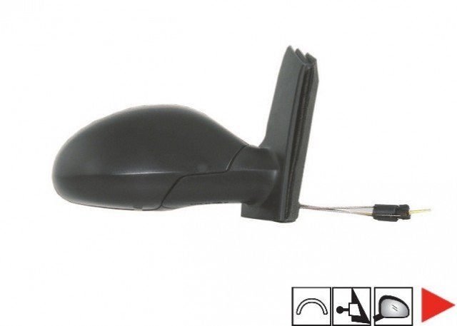 Acessar a peça Espelho direito mecânico, convexo