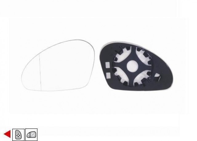 Acessar a peça Vidro do espelho esquerdo + suporte [grande angular]