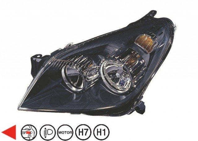 Acessar a peça Farol esquerdo H1+H7