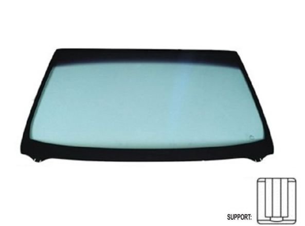 Acessar a peça Para-brisas verde controlo solar serigrafiado base espelho janela