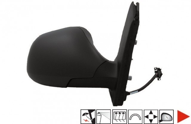 Acessar a peça Espelho direito eletrico, convexo, termico, preparado, guardalamatible