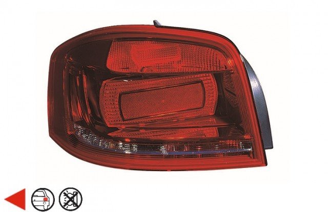 Acessar a peça Farolim traseiro esquerdo [3ptes]