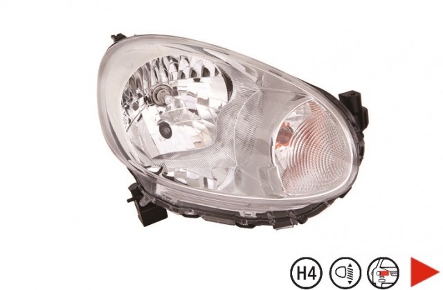 Acessar a peça Farol direito H4