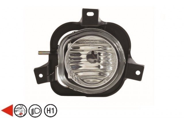 Acessar a peça Luz nevoeiro esquerdo h1