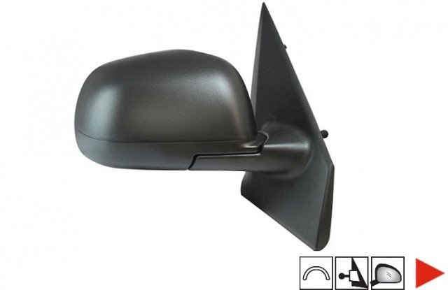 Acessar a peça Espelho direito mecânico, convexo