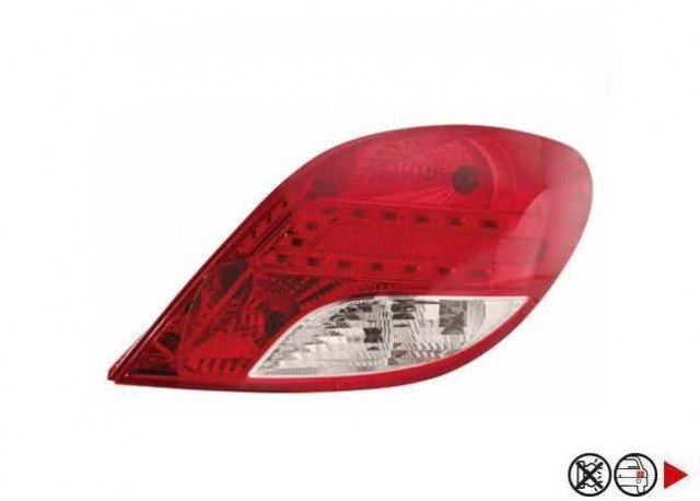 Acessar a peça Farolim traseiro direito de 3/5 LED